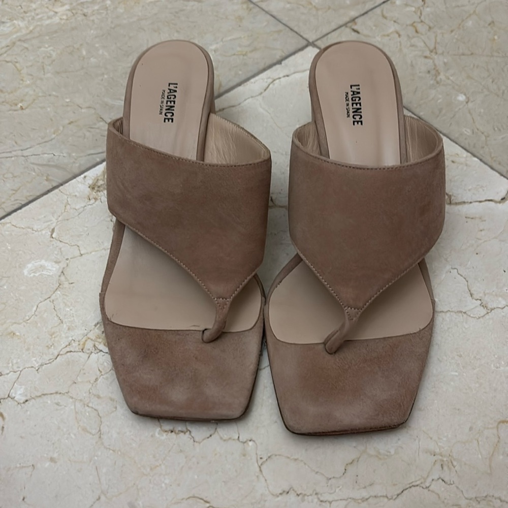 🔥🔥🔥L’agence Estelle ❤️❤️❤️nude sandals